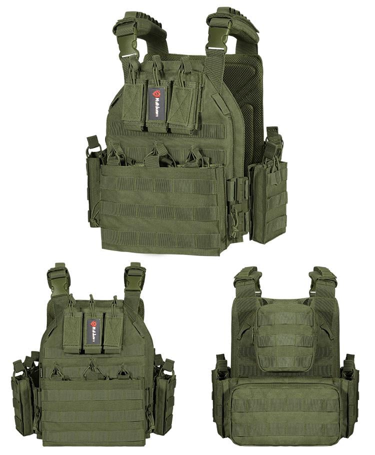 Плитоноска MULTICAM X350 360 MOLLE Cordura 1000D Олива - фото 2