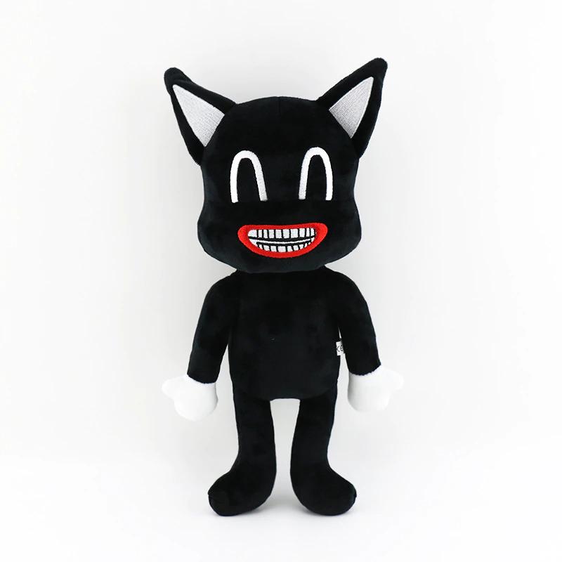 Мягкая игрушка Resteq мультяшный кот SCP 30 см Черный (VA-Black Cat Plush SCP) - фото 1