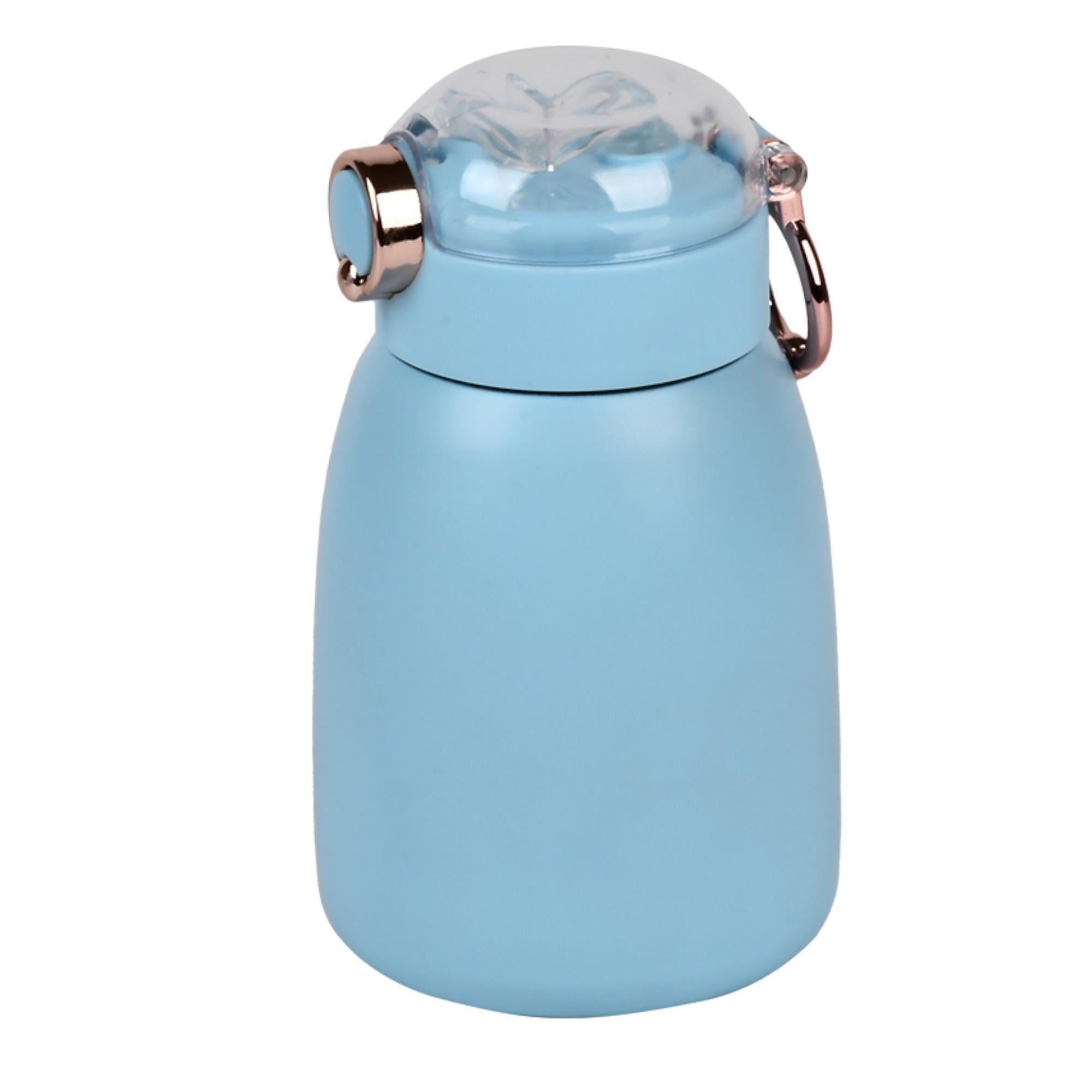 Термос-поилка с трубочкой Stenson MT-5352 400 мл Голубой (27918455)