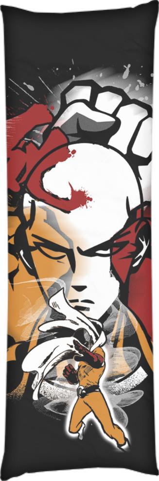 Подушка дакимакура One Punch 2 50x150 см (13545610)