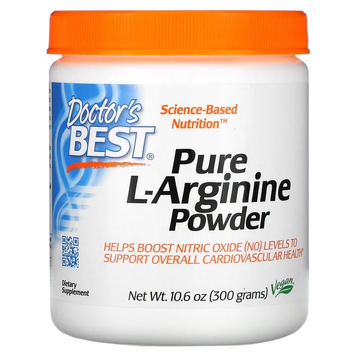 Амінокислота Doctor's Best Pure L-Arginine Powder 300 г (9328)