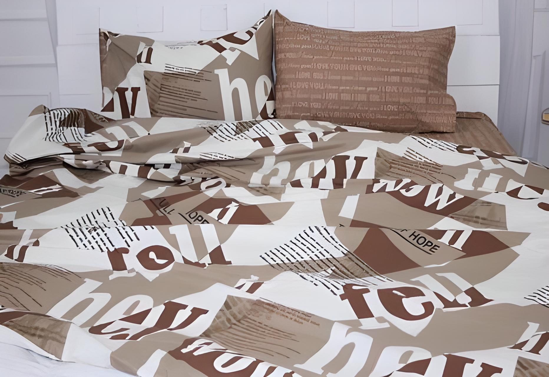 Комплект постельного белья Family I love you двуспальный