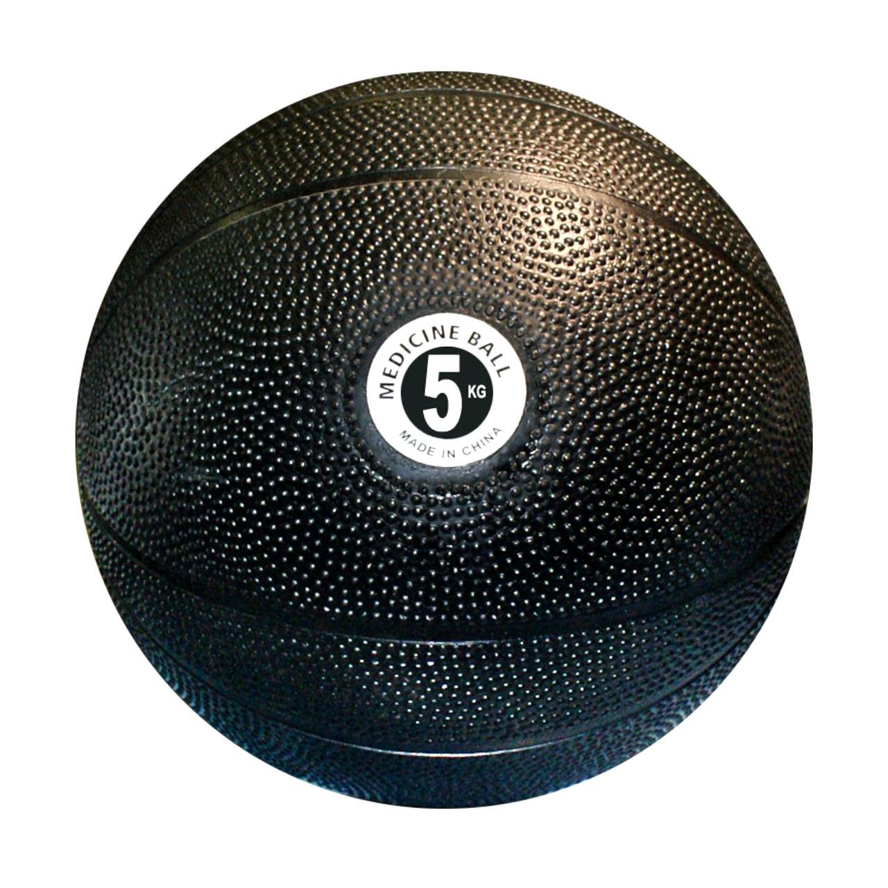 Медбол RollerUA Medicine Ball 5 кг Черный - фото 1