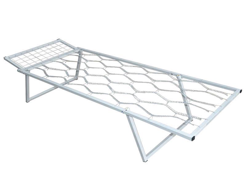 Раскладушка армейская Kompred OL620 на пружинной сетке типа П Серый (1724435396) - фото 2 Раскладушка армейская Kompred OL620 на пружинной сетке типа П Серый (1724435396) - фото 2