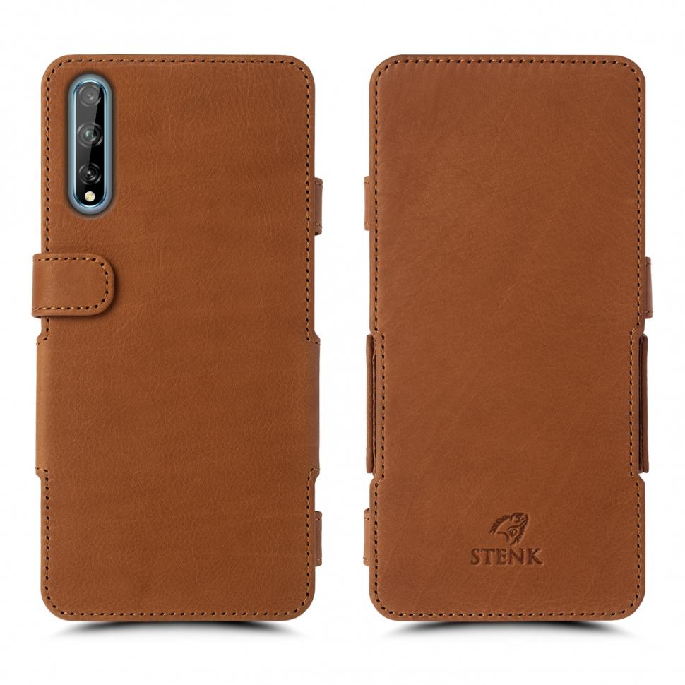 Чехол книжка Stenk Prime для HuaWei P Smart S Camel (68124)