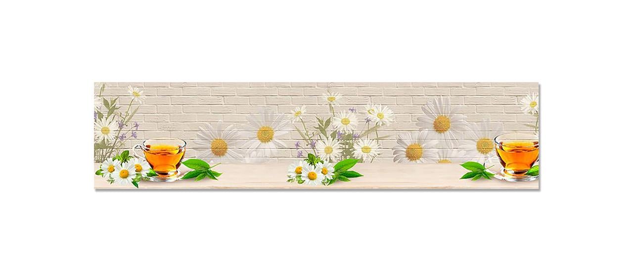 Наклейка виниловая на кухню Zatarga Ромашковый чай 600х2500 мм (1283915197) Наклейка виниловая на кухню Zatarga Ромашковый чай 600х2500 мм (1283915197)