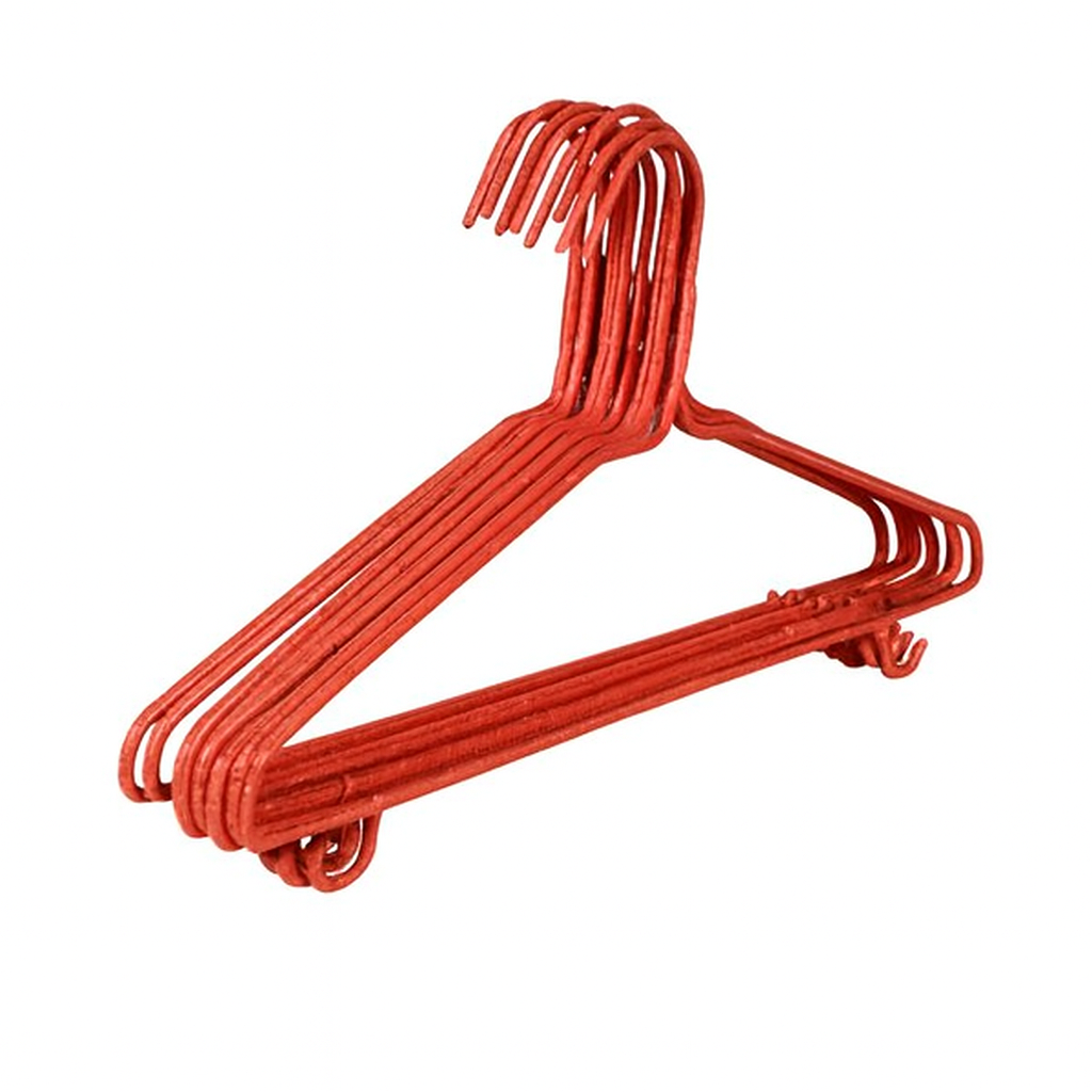 Набор вешалок Стандарт WW02868 антискользящая 42 см 10 шт. Красный (5ad69764)