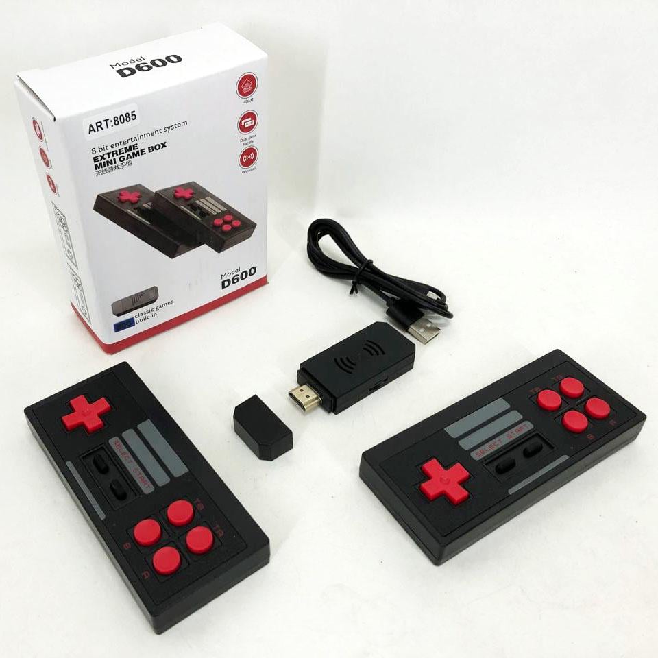 Игровая приставка Mini Game Box D600 HDMI игровая консоль, приставка 8 бит для детей, приставки денди - фото 16