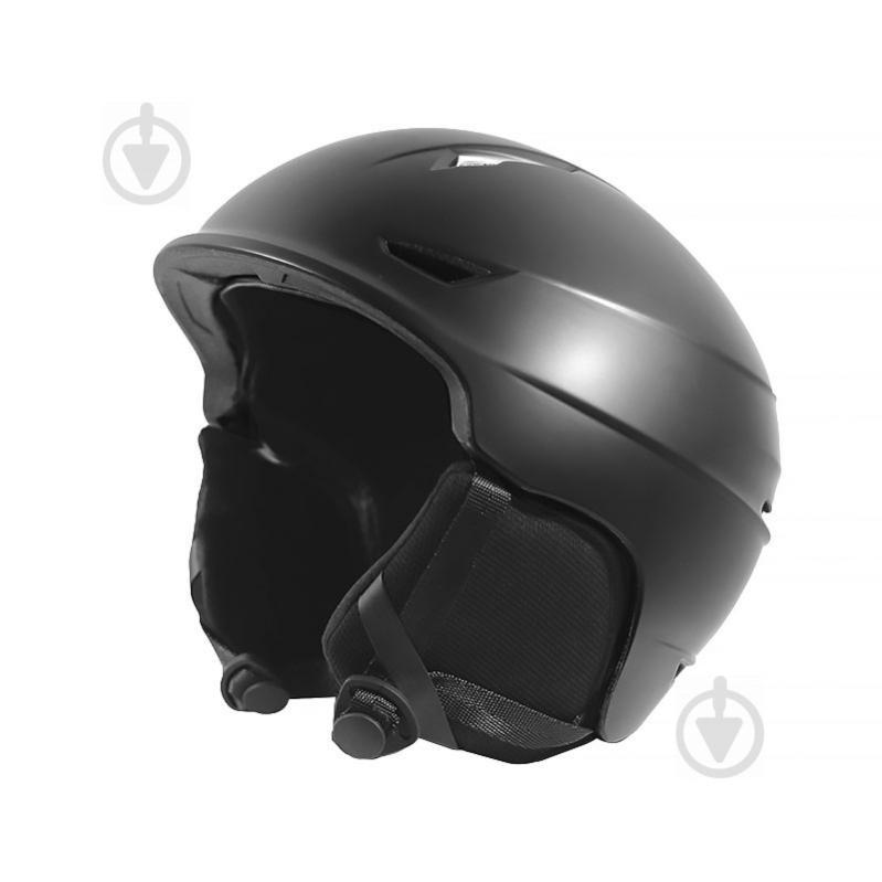 Защитный горнолыжный шлем Helmet 001 Black