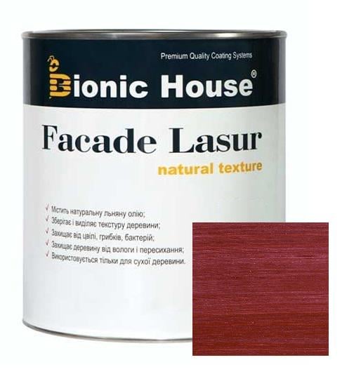 Краска фасадная для дерева Facade Lasur 2,8 л Вишня (18271452) - фото 1 Краска фасадная для дерева Facade Lasur 2,8 л Вишня (18271452) - фото 1