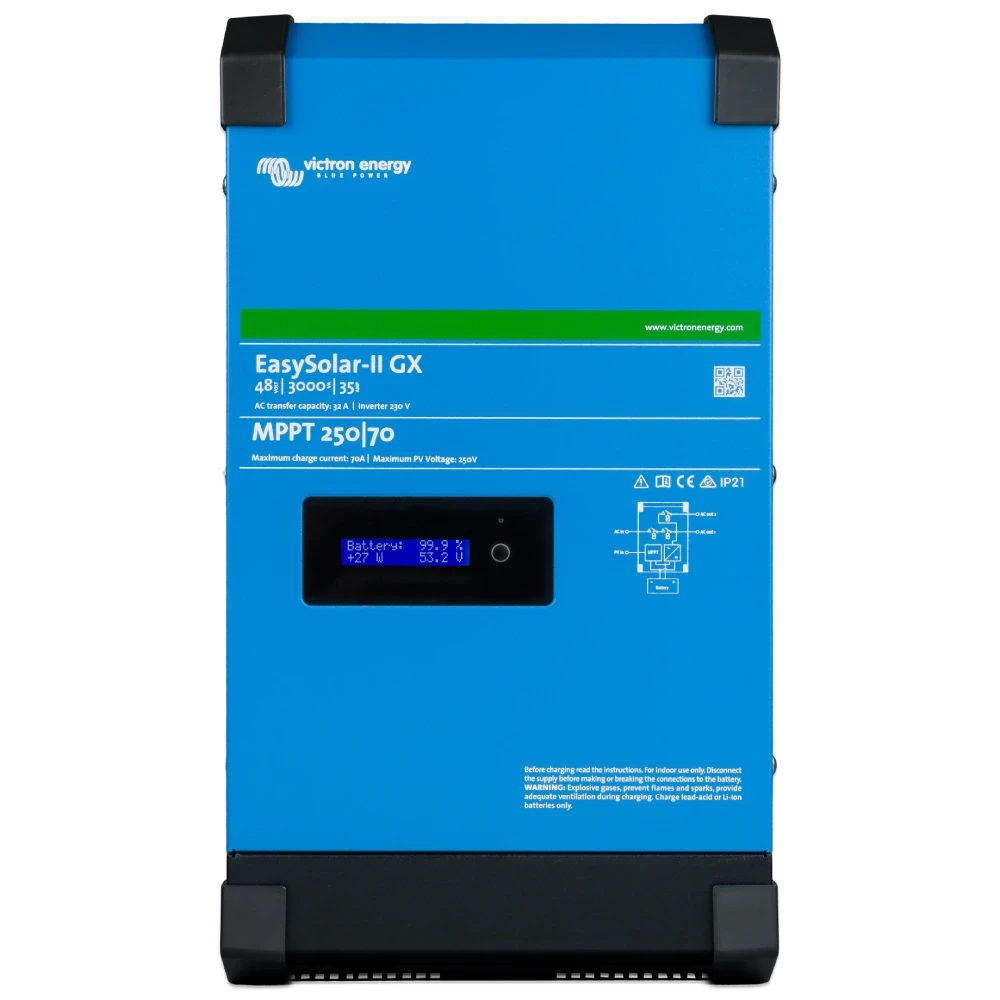 Инвертор солнечный Victron Energy EasySolar-II GX 48/3000/35-32 MPPT 250/70 гибридный однофазный (23463236)