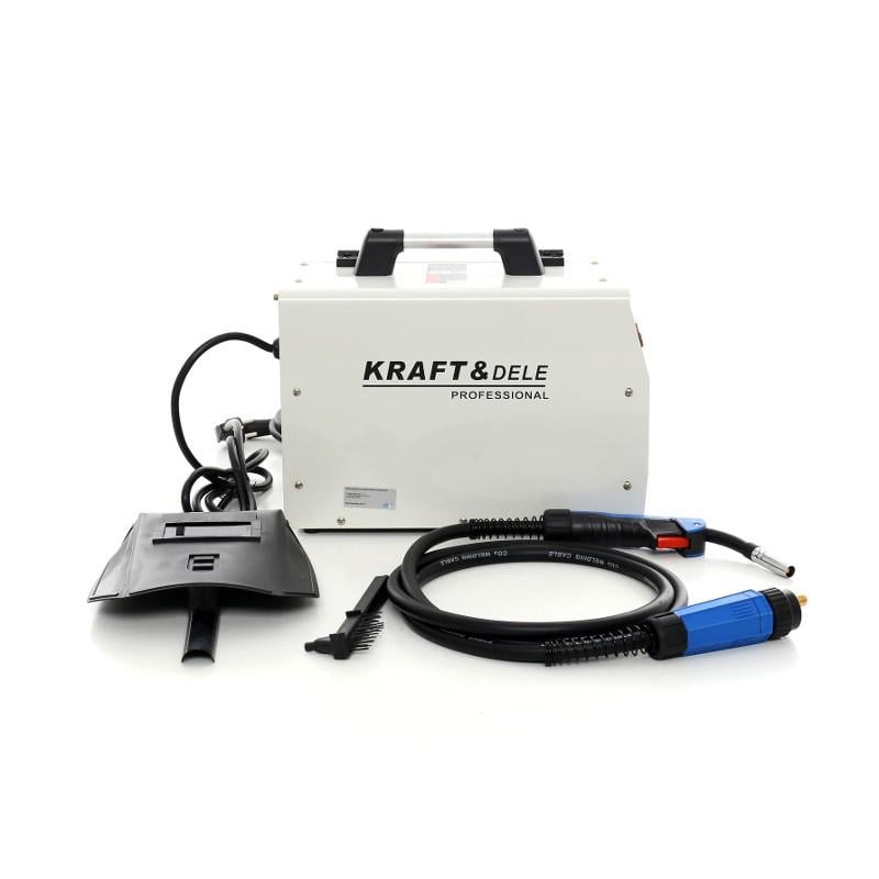 Зварювальний апарат інверторний Kraft&Dele KD1849 MIG MMA 250A з захисним екраном (DWK_KD1849) - фото 6 Зварювальний апарат інверторний Kraft&Dele KD1849 MIG MMA 250A з захисним екраном (DWK_KD1849) - фото 6