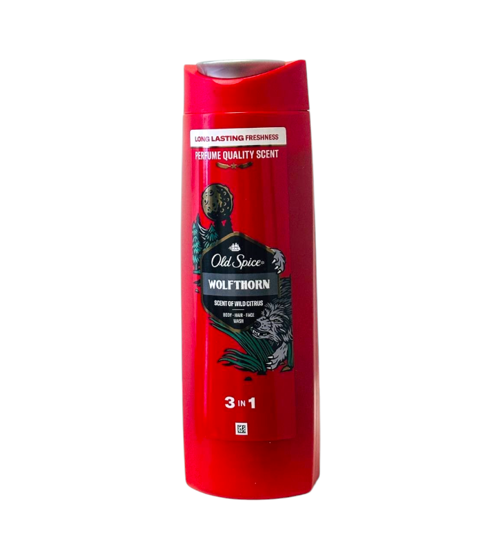 Гель-шампунь Old Spice Wolfthorn 400 мл 3в1 (8973)