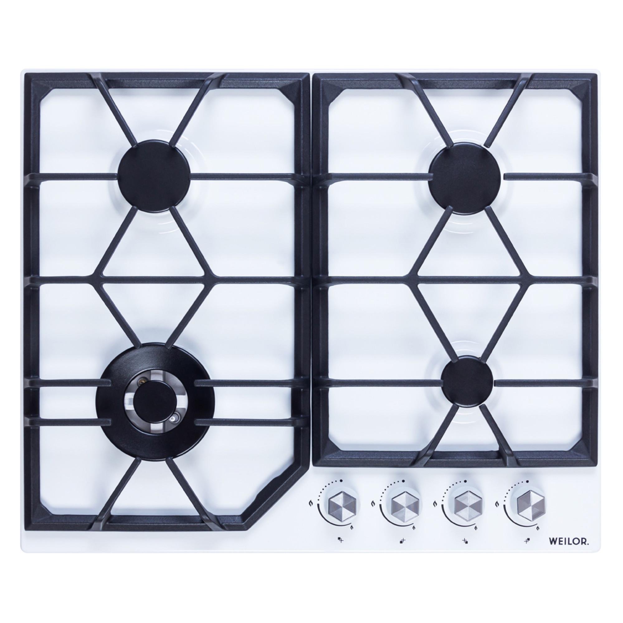 Варочная поверхность газовая WEILOR GM W 604 WH