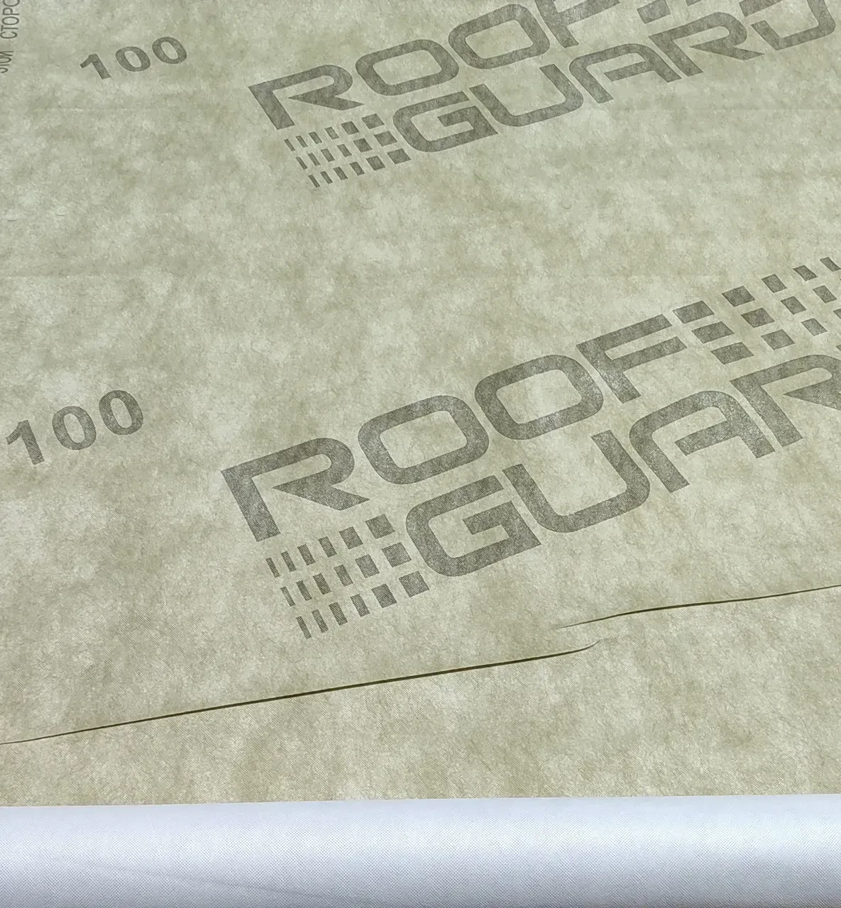 Мембрана RoofGuard покрівельна гідроізоляційна супердифузійна 100 г/м2 1,5х10 м 15 м2 - фото 2