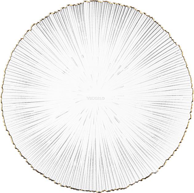 Салатник Ardesto Mallоw 21 см Прозрачный (AR5012)