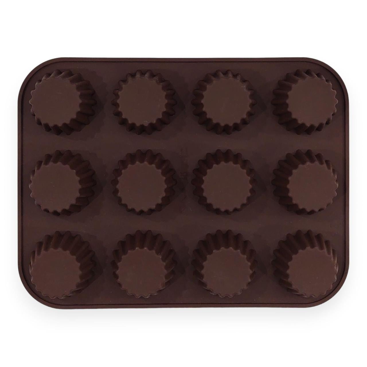Форма силіконова для кексів та маффінів MagicKitchen 12в1 № 283 (201468)