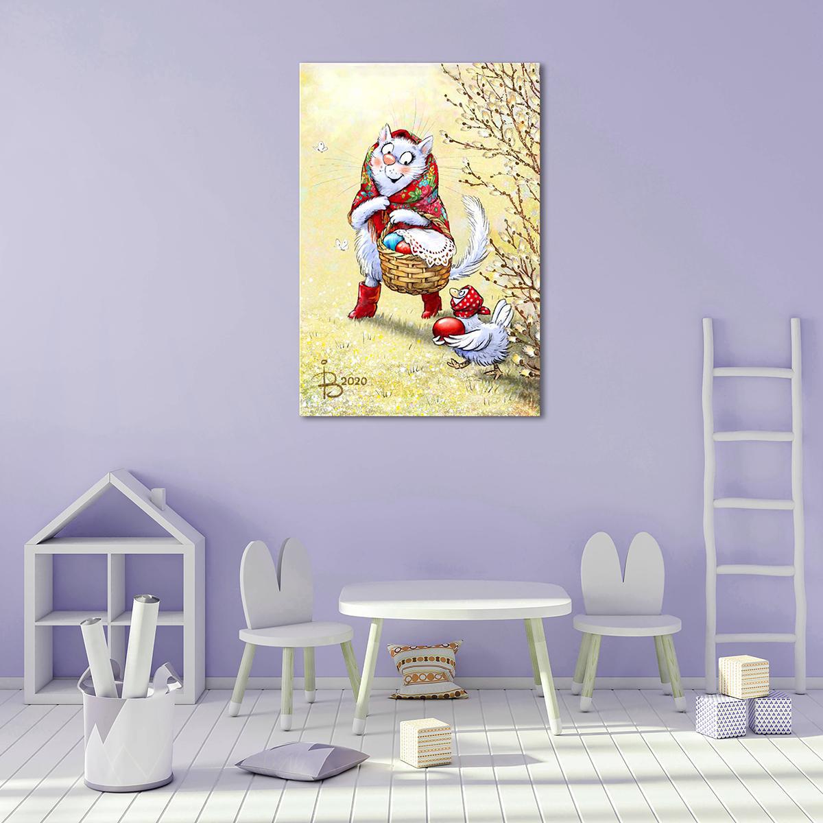 Модульная картина С Праздником! 1 модуль 70x105 см (_rinaz_20201633032)