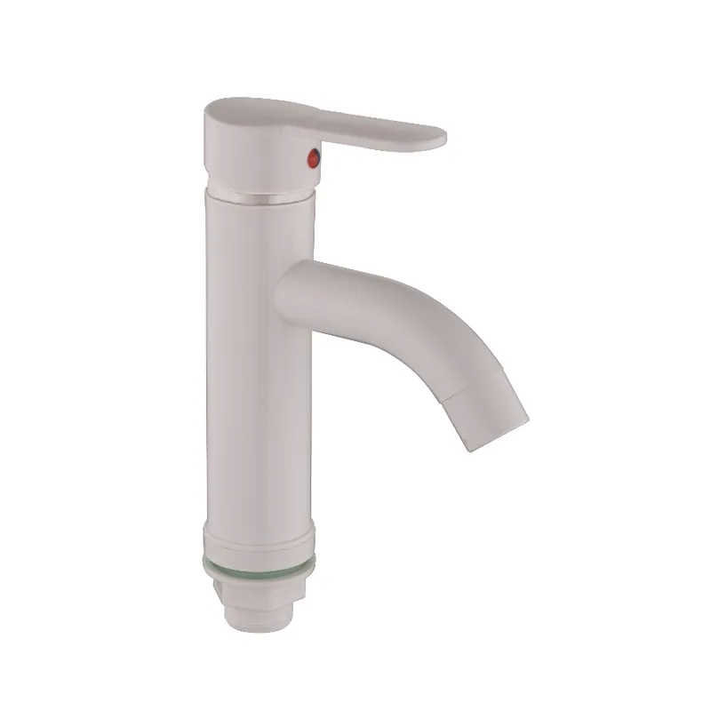 Смеситель для умывальника PLAMIX Raul-001-B без подвода White (PM0652)