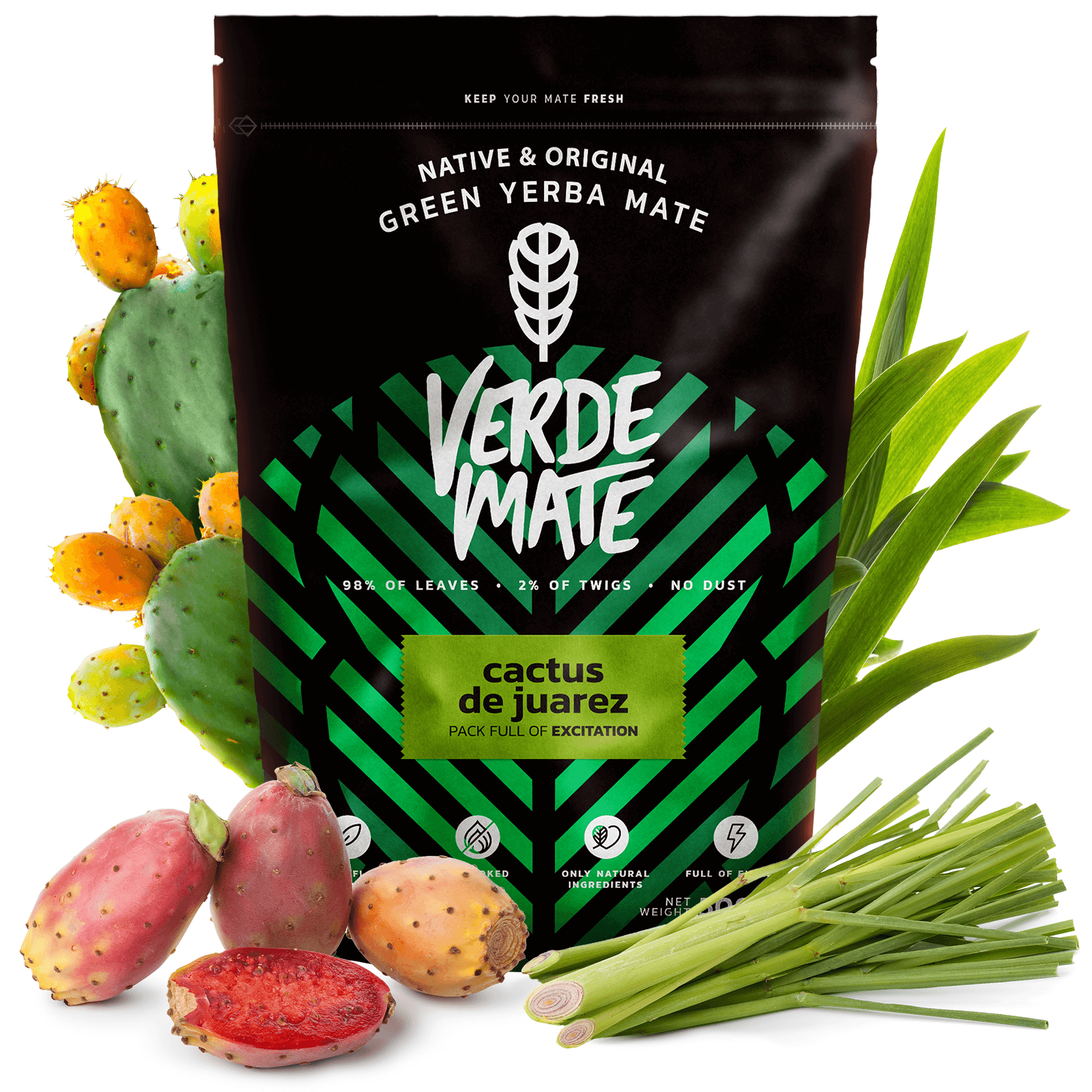 Чай йерба мате Yerba Verde Mate Green Cactus 500 г