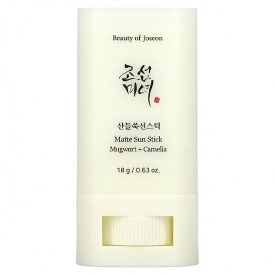 Стік сонцезахисний Beauty of Joseon Matte Sun Stick Mugwort + Camelia SPF50+ PA++++ 18 г