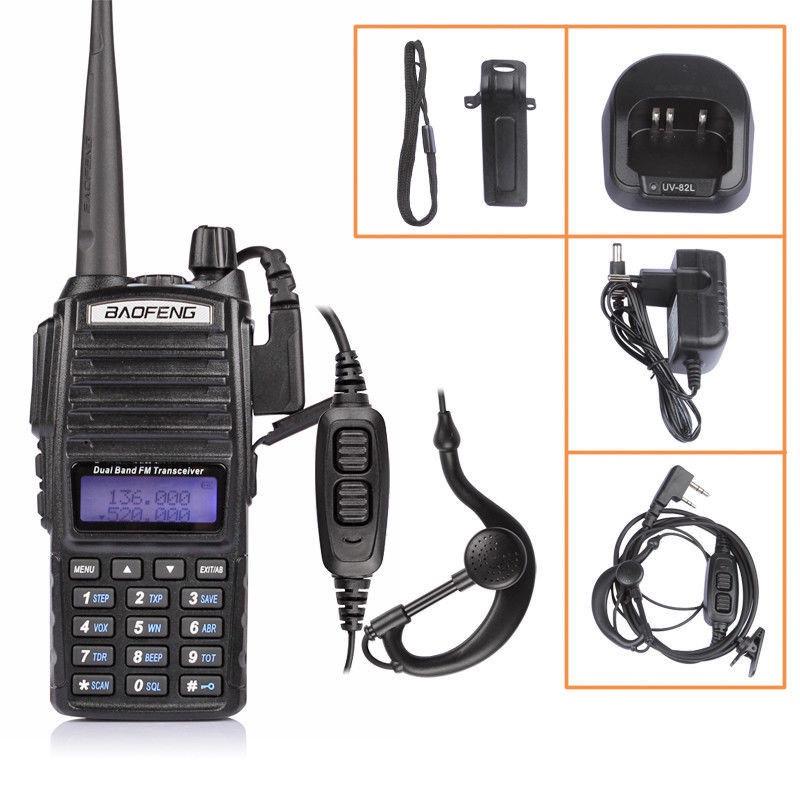 Комплект із 2 рацій Baofeng UV-82 5 ватів /акумулятор 2000 mAh - фото 8