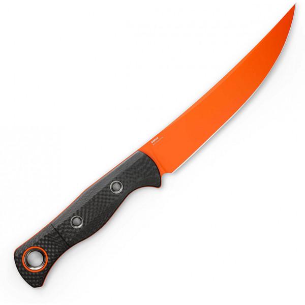 Туристический нож Benchmade Meatcrafter, Orange, CF (15500OR-2) - фото 3