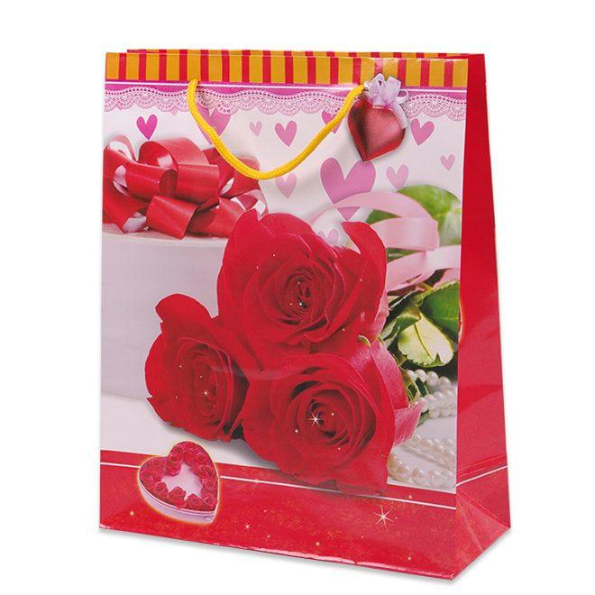 Пакет подарочный Flora микс 26х10х32 см 12 шт. (9409) - фото 2 Пакет подарочный Flora микс 26х10х32 см 12 шт. (9409) - фото 2