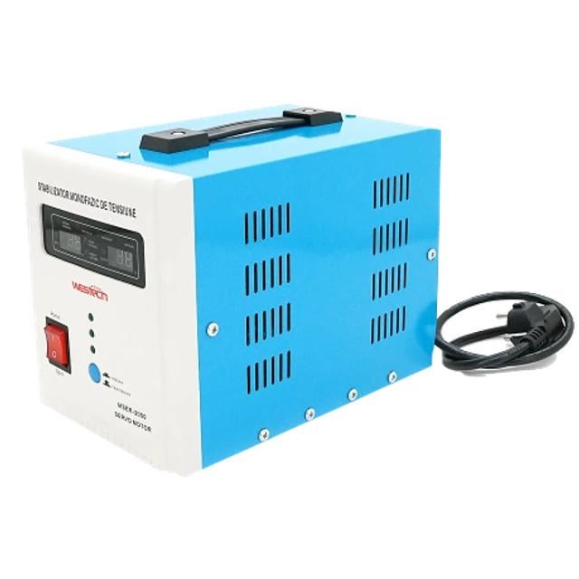 Стабілізатор напруги Westech MSER 2000 VA-V2/1600Вт однофазний сервопривід (2928078479) Стабілізатор напруги Westech MSER 2000 VA-V2/1600Вт однофазний сервопривід (2928078479)