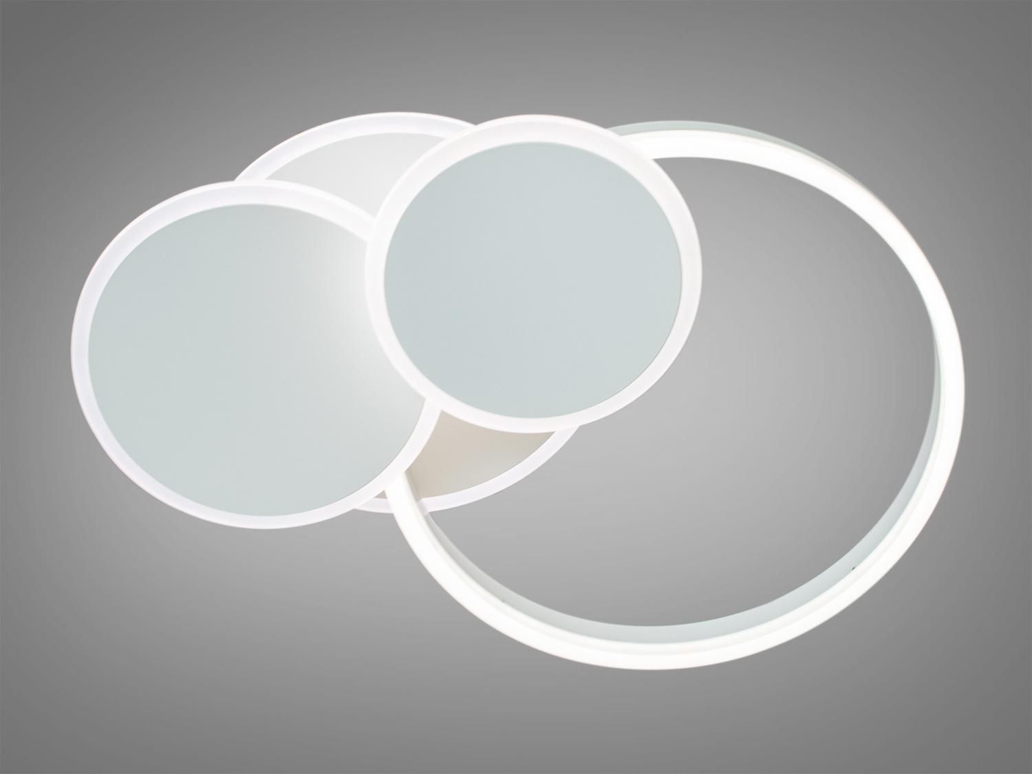 Люстра светодиодная 80 Вт Белый (2122WH)