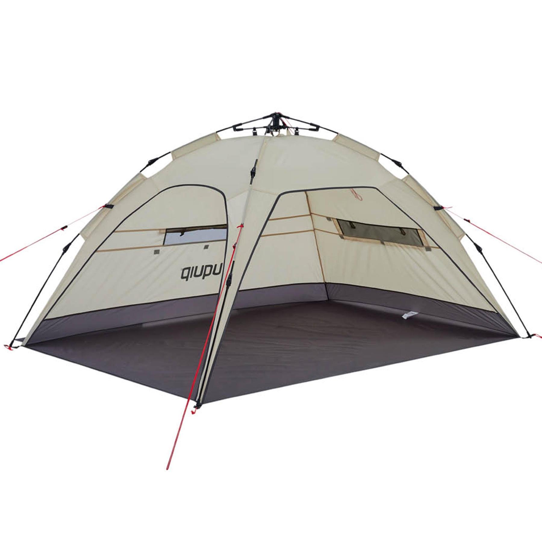 Палатка Uquip Buzzy UV 50+ Sand/Grey (241004)