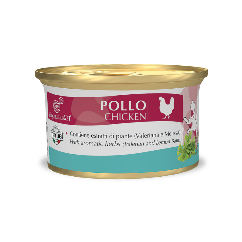 Корм влажный Marpet Aequilibriavet для кошек с курицей 85 г