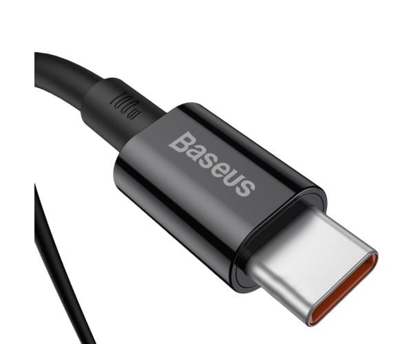 Кабель Data USB BASEUS Superior Series Type-C/Type-C CATYS-B01 100W 1 м Black - фото 3