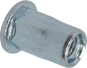 Гайка клепальная RFHp М10 0,5-3,5 Rivettop открытая частично шестигранная плоская 250 шт.