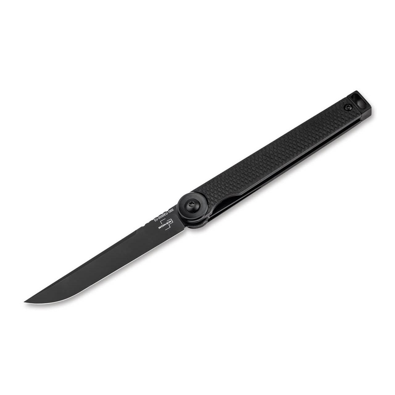 Нож складной Boker Plus Kaizen Black 01BO689 Liner Lock 180 мм (615832)