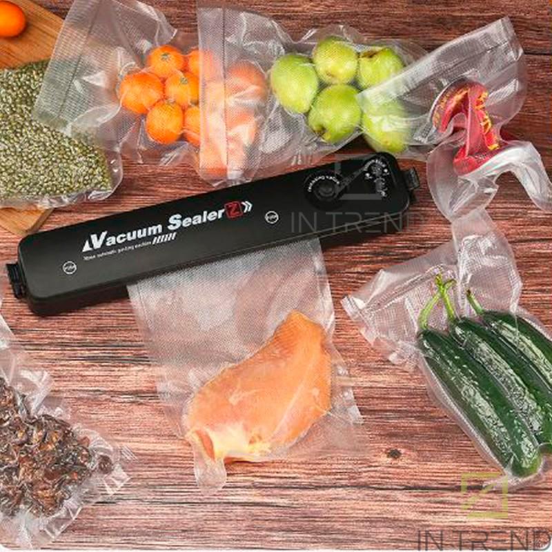 Вакууматор домашній із 5 пакетами Чорний (8164) - фото 3 Вакууматор домашній із 5 пакетами Чорний (8164) - фото 3