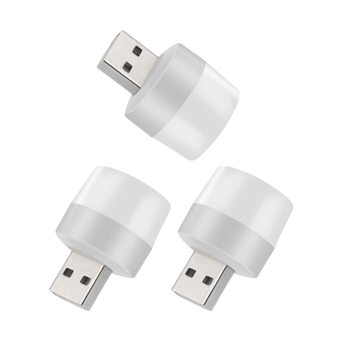 Светильник Mini USB для повербанка 3 шт. (ULT-2750866)