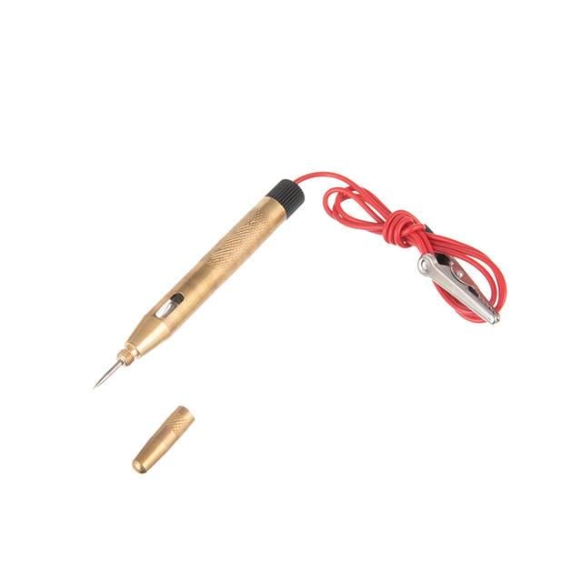 Индикатор напряжения Intertool 6/12/24 В малый 10 см металлический корпус (000026433)