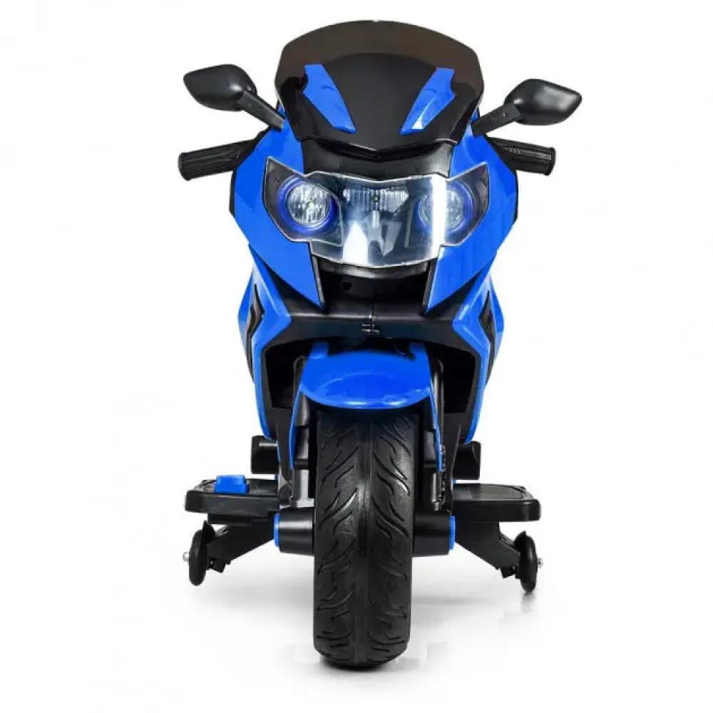 Электромотоцикл детский аккумуляторный SPOKO SP-1600 трехколесный мотор 18W колеса EVA Синий (147-76-42400547)