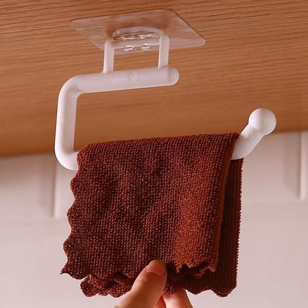 Держатель для туалетной бумаги настенный пластиковый Белый (2789190711) - фото 4 Держатель для туалетной бумаги настенный пластиковый Белый (2789190711) - фото 4