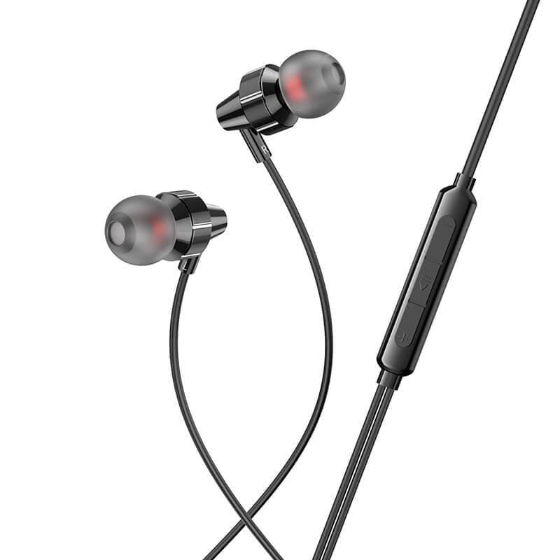Наушники Hoco Delight wired digital earphone with microphone M90 1,2 м Black (557913) Наушники Hoco Delight wired digital earphone with microphone M90 1,2 м Black (557913)