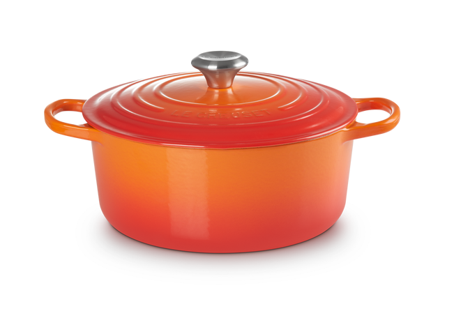 Каструля Le Creuset Signature 4,2 л з кришкою Помаранчевий (21177240902430) - фото 1