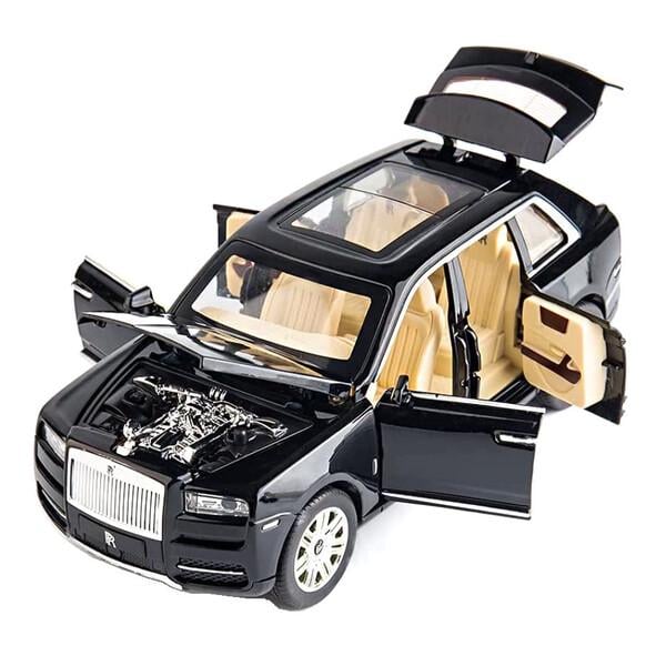 ᐉ Машинка Rolls Royce Cullinan игрушка металлическая 1:24 Черный