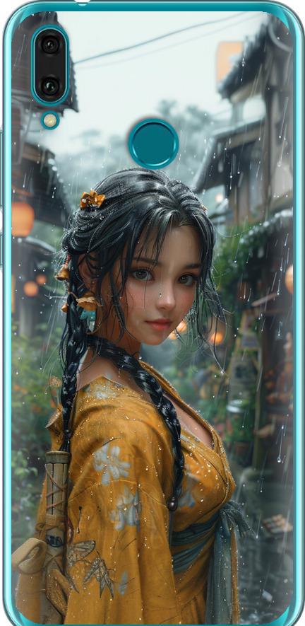 Чехол на Huawei Y9 2019 Anime-girl (6133u-1602-42517)