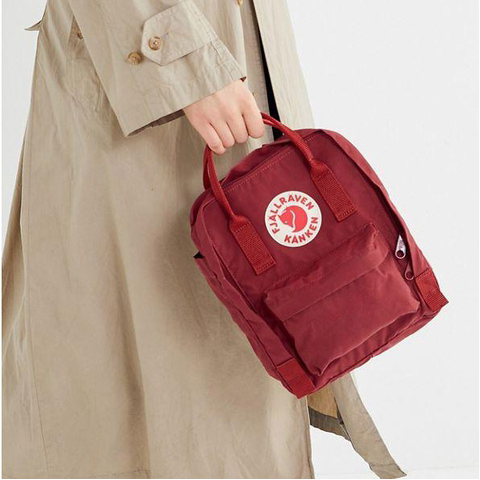 Рюкзак Fjallraven Kanken Classic 16 л Червоний - фото 4