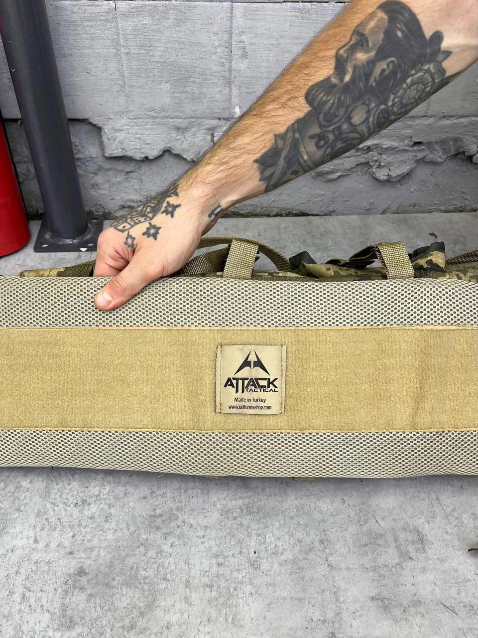 Ремінно-плечова система Attack із сітчастою підкладкою Піксель - фото 4