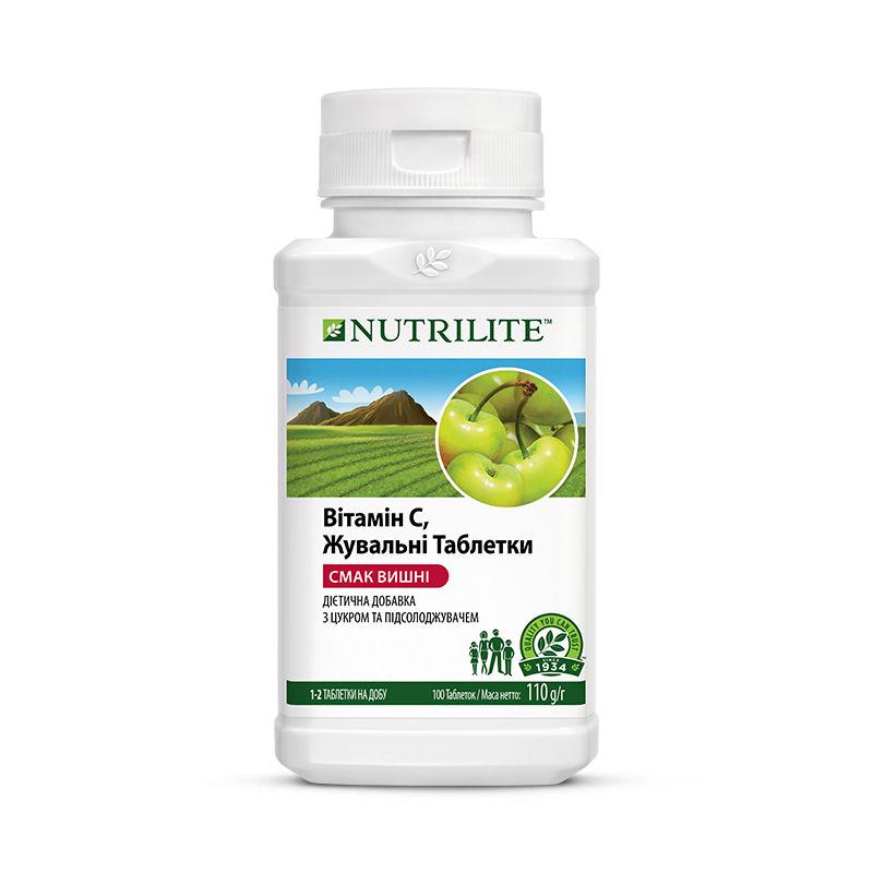 ᐉ Витамин С Amway Nutrilite жевательные таблетки 100 шт.