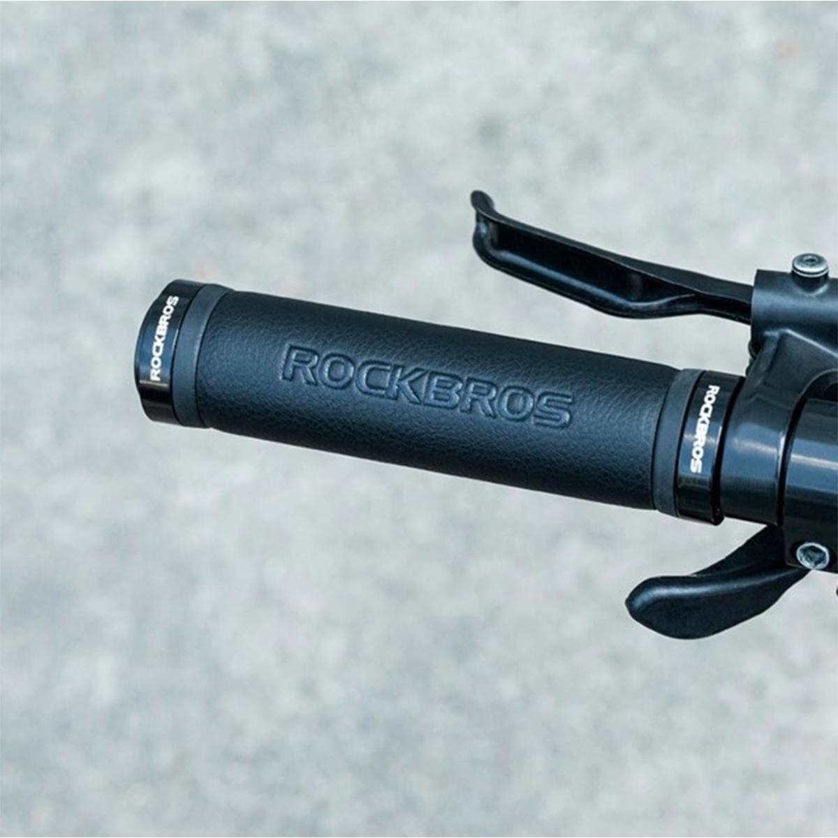 Грипси Rockbros Eco Leather Чорний (RB-40210003001-2895) - фото 9 Грипси Rockbros Eco Leather Чорний (RB-40210003001-2895) - фото 9