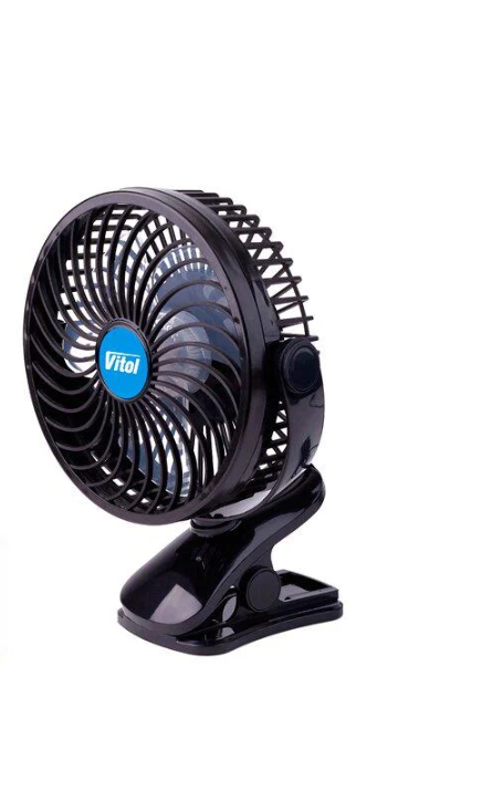 Вентилятор автомобільний Vitol 7'' 12V (HF-372-12)