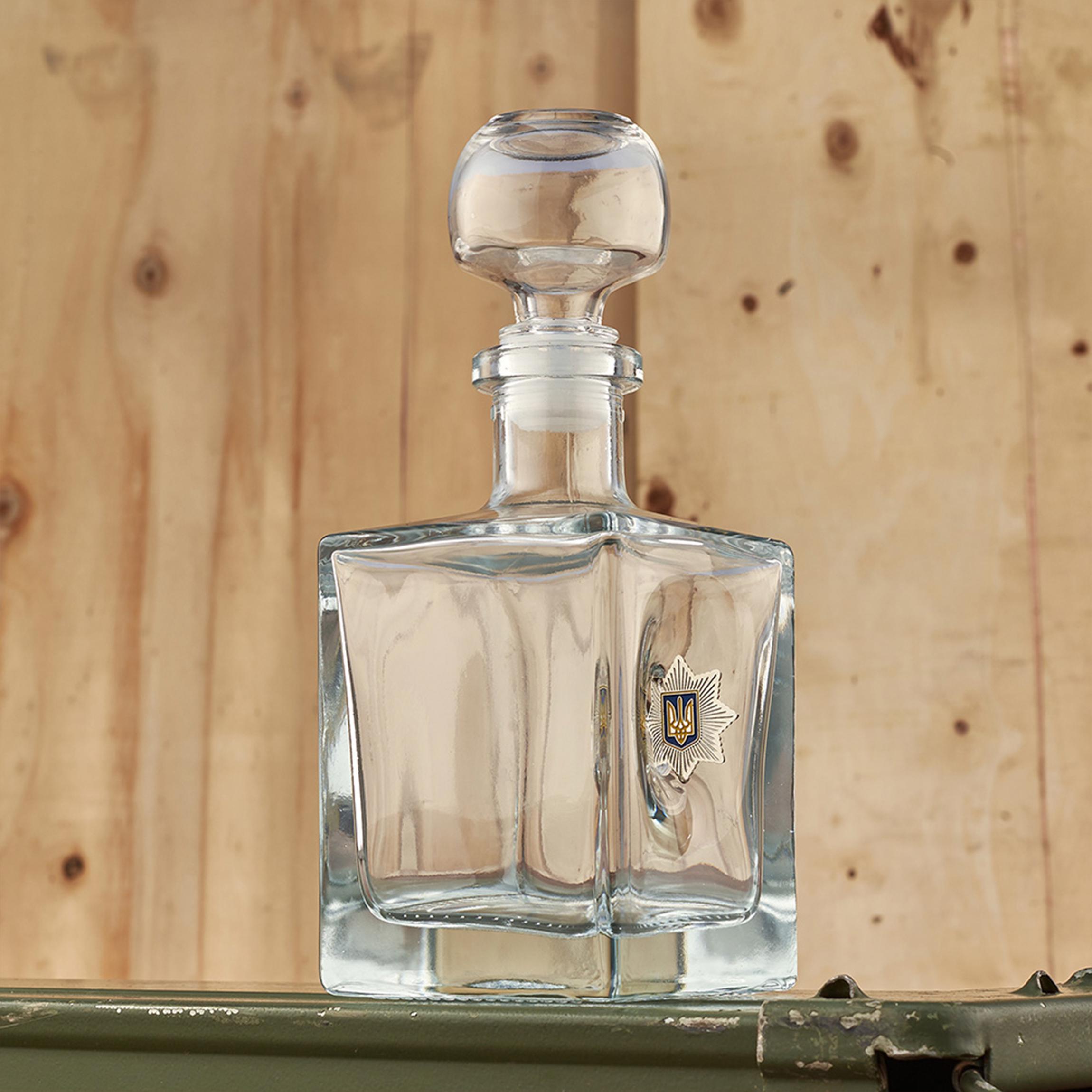 Набор VSKLO БК маленький графин и рюмки Полиция (28918591) - фото 7 Набор VSKLO БК маленький графин и рюмки Полиция (28918591) - фото 7